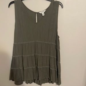 Olive green tank